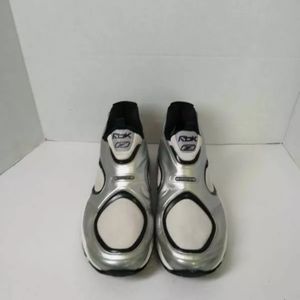 Reebok Mens Sneakers Metallic Silver Black Athleti